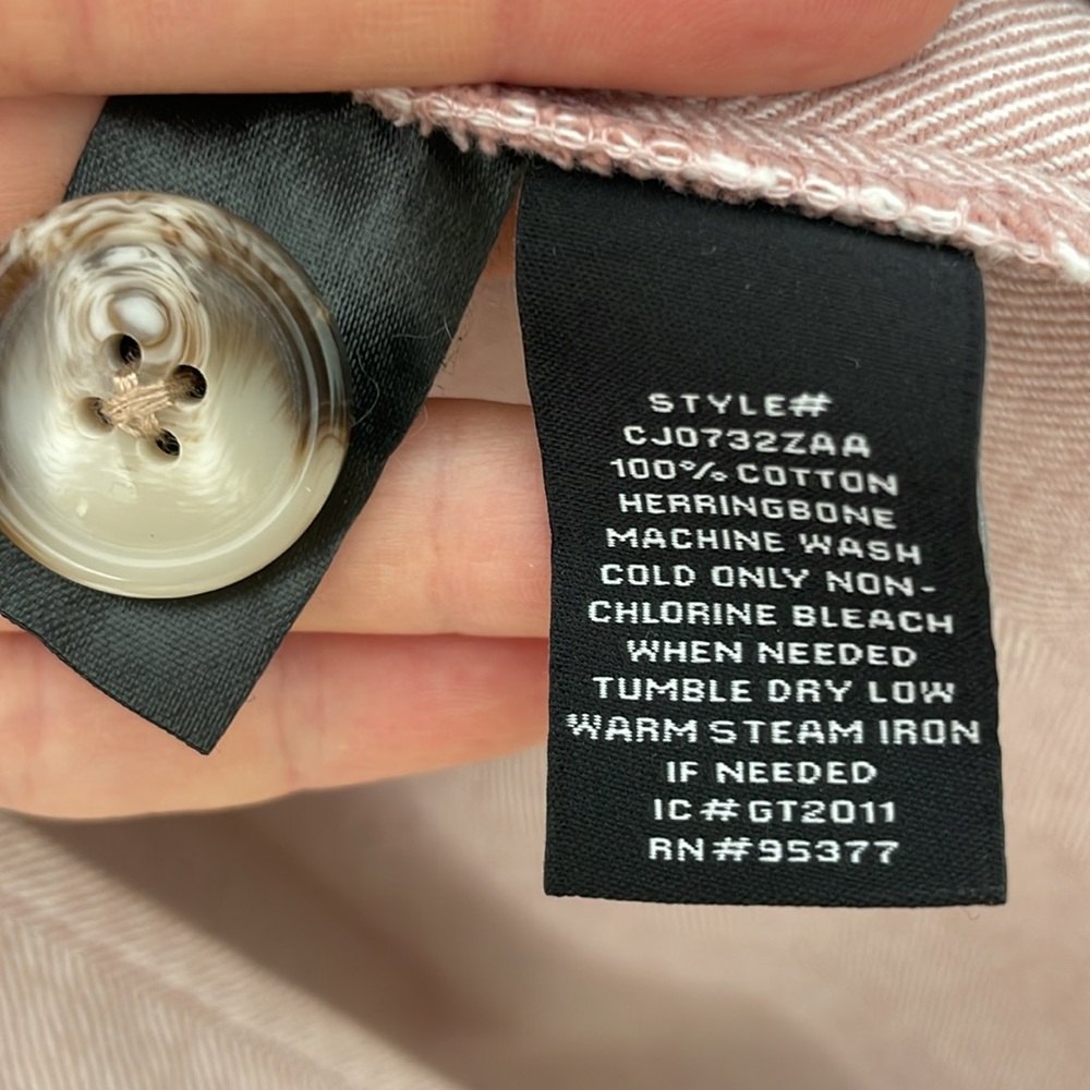 Sanctuary Shacket Pink Blush Button-Front Shirt J… - image 6